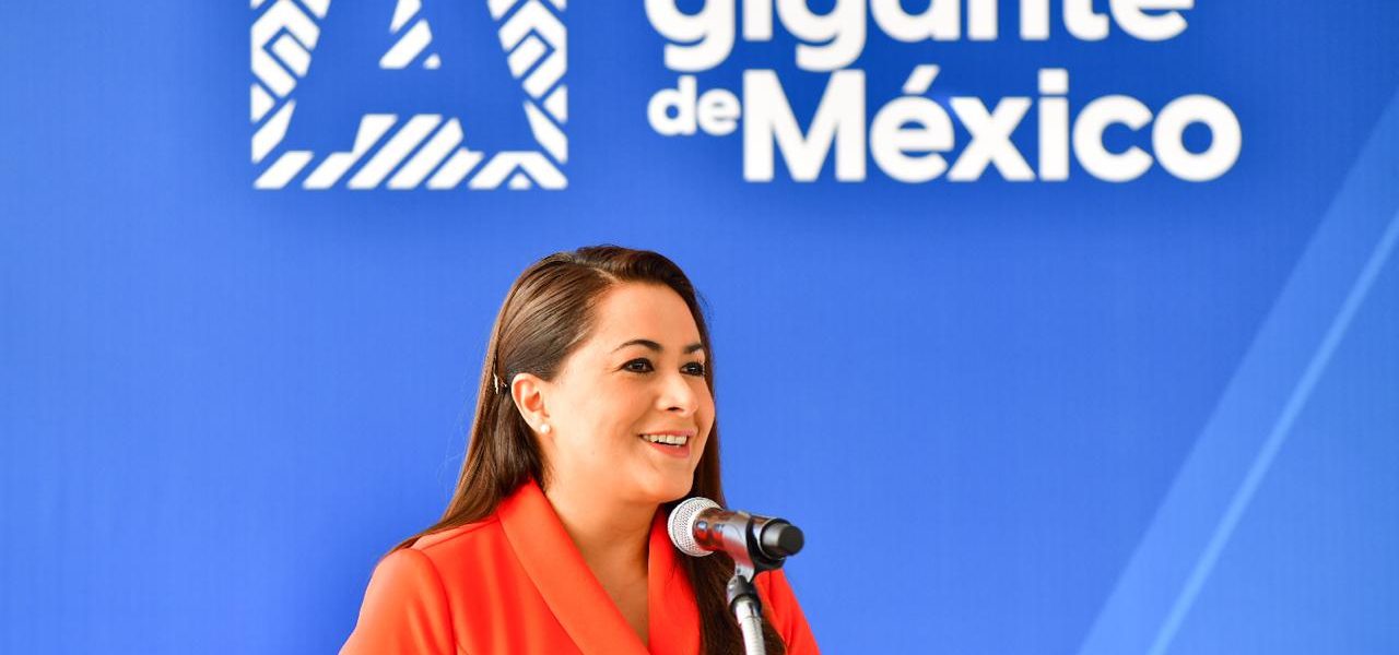 ENTREGA TERE JIMÉNEZ NUEVA VIALIDAD QUE MEJORA EL ACCESO AL PARQUE INDUSTRIAL GIGANTE DE LOS ARELLANO