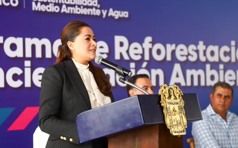 240 HECTÁREAS SERÁN REFORESTADAS ESTE AÑO COMO PARTE DE LAS ACCIONES QUE IMPULSA TERE JIMÉNEZ