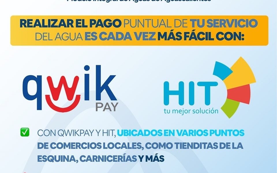 💧💳Realizar el pago puntual de tu servicio del agua es cada vez más fácil