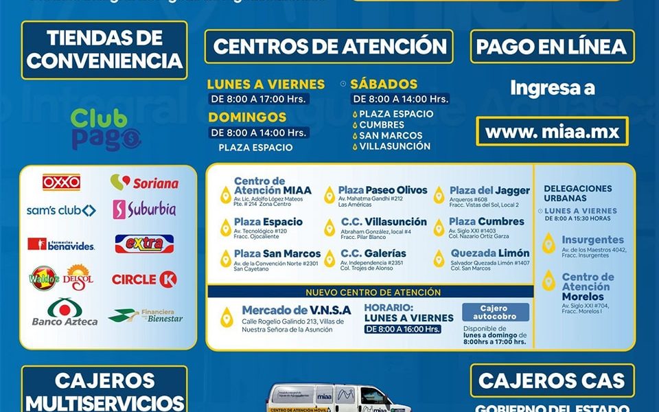 👏🏻🤝Pagar el servicio de agua potable es cada vez más sencillo