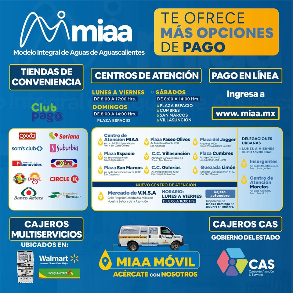 👏🏻🤝Pagar el servicio de agua potable es cada vez más sencillo