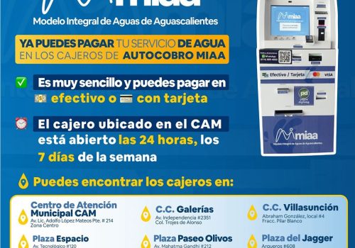 ✅🏧 Cada vez es más sencillo realizar el pago por el servicio del agua