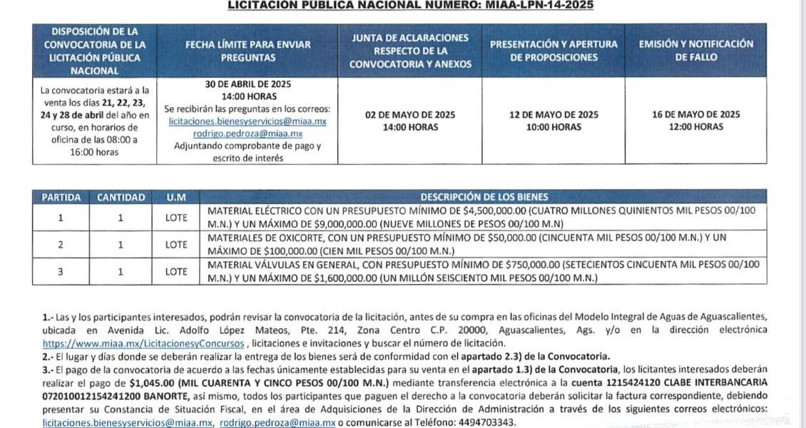 ✅ Te invitamos a participar en la siguiente convocatoria