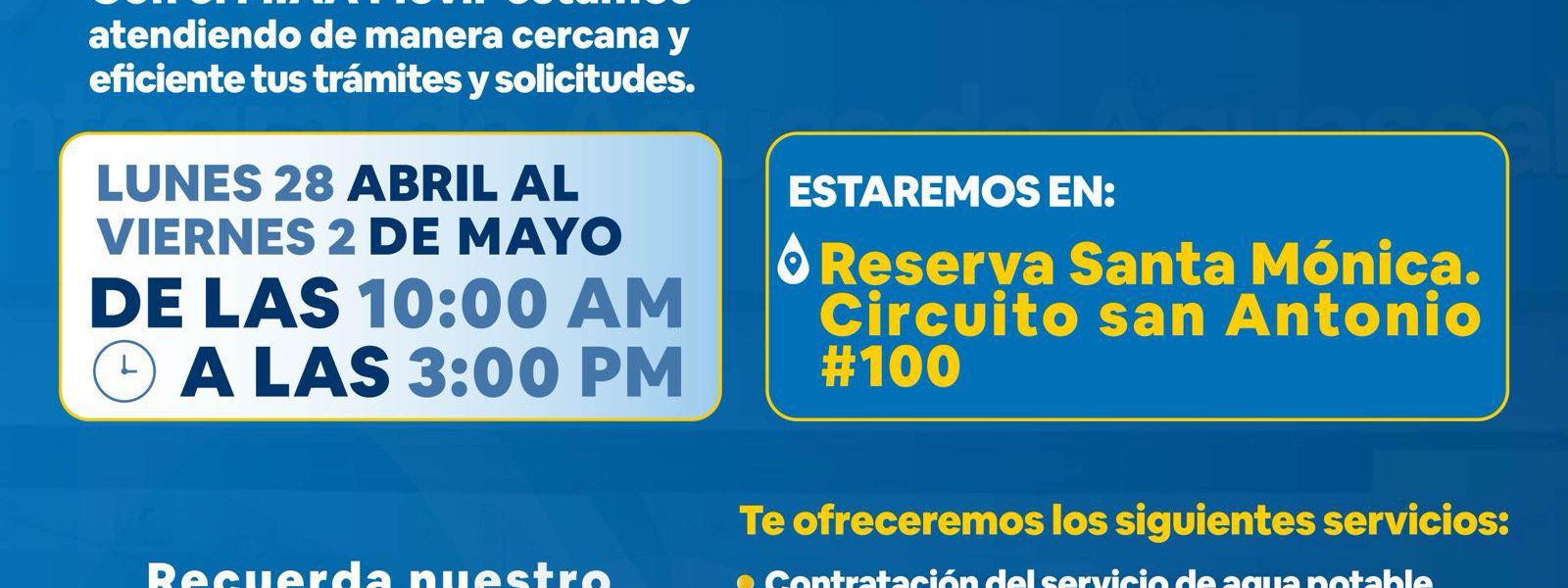 📢 Atención vecinos de Reserva Santa Mónica