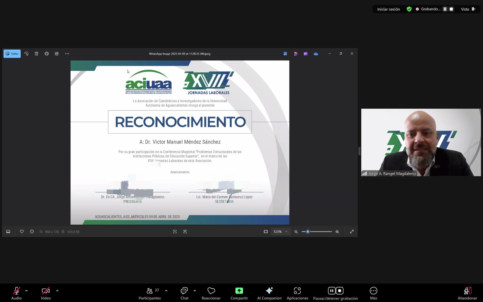 CONCLUYEN JORNADAS LABORALES DE LA ACIUAA