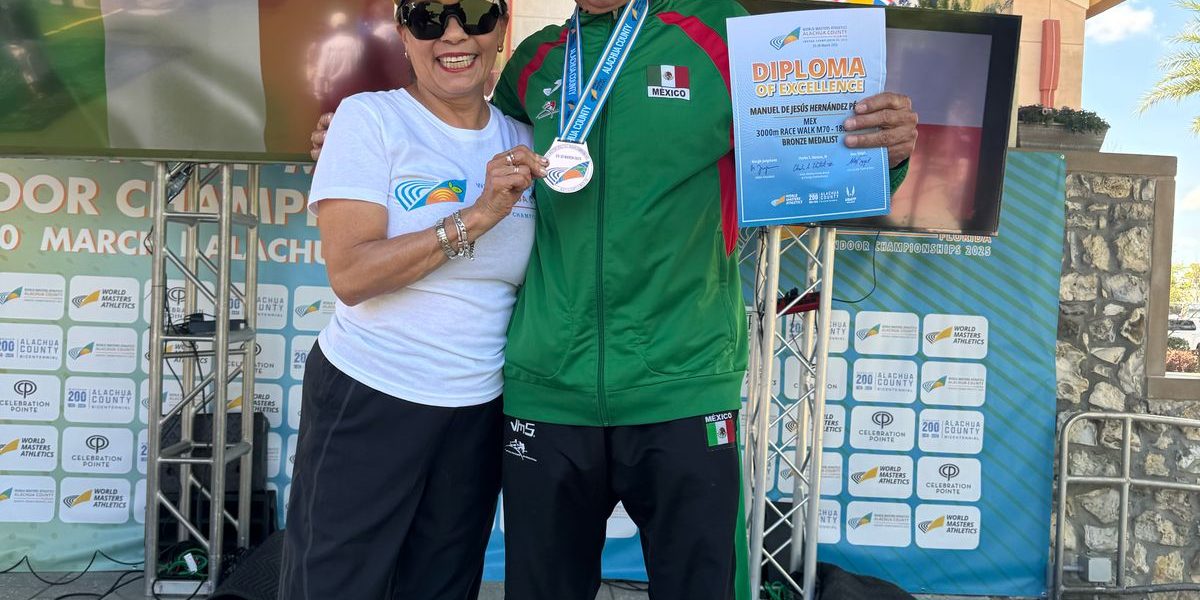 DEPORTISTAS DE LA TERCERA EDAD DE AGUASCALIENTES DESTACAN EN CAMPEONATO MUNDIAL DE ATLETISMO EN ESTADOS UNIDOS