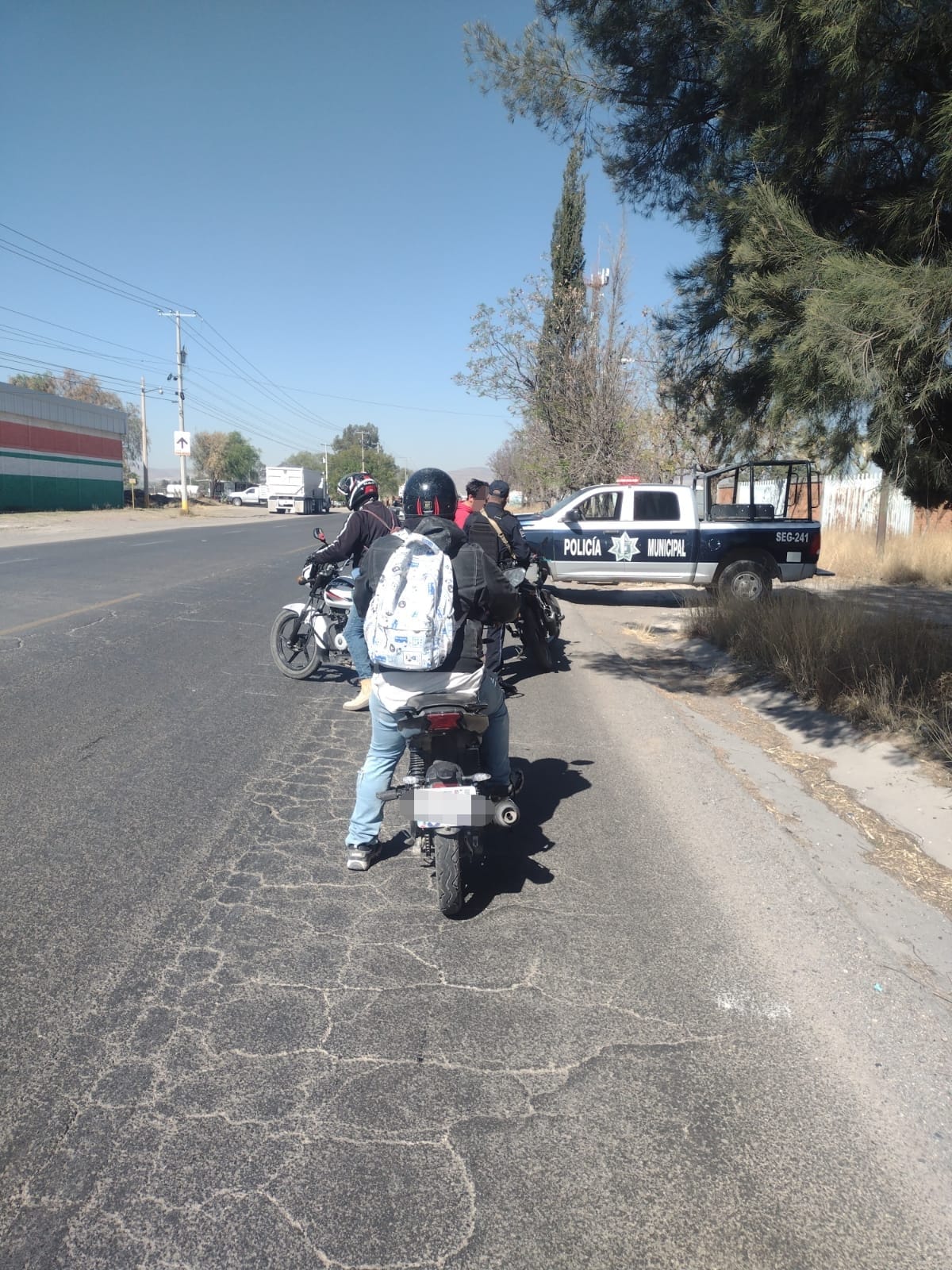 LA SECRETARÍA DE SEGURIDAD PÚBLICA Y VIALIDAD DE JESÚS MARÍA REFUERZA EL OPERATIVO “MOTOCICLISTA SEGURO”