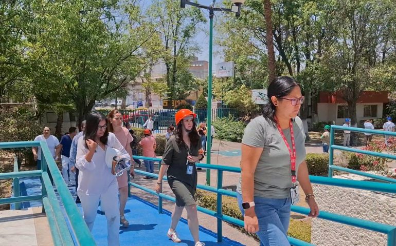 Participa IMSS Aguascalientes en Primer Simulacro Nacional 2025