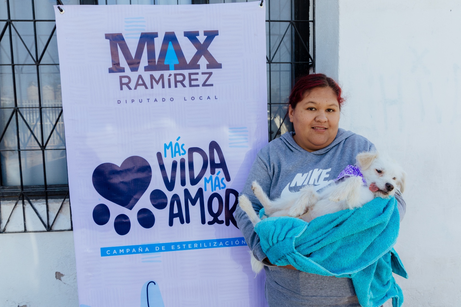 Se realizan más de 80 esterilizaciones en la colonia Obraje gracias a la campaña conjunta entre el Diputado Max Ramírez y el ISSEA