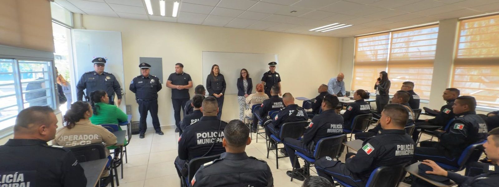 🚓 Arrancamos las actividades de la UNPOL en Pabellón de Arteaga 🚔