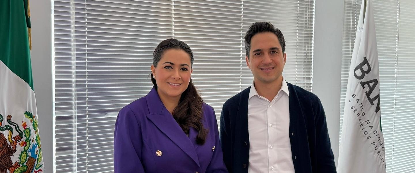 TERE JIMÉNEZ SE REÚNE CON DIRECTOR GENERAL DE BANOBRAS PARA REVISAR PROYECTOS DE INVERSIÓN EN INFRAESTRUCTURA
