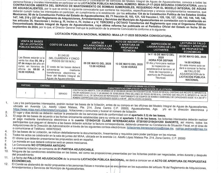✅ Te invitamos a participar en la siguientes convocatorias