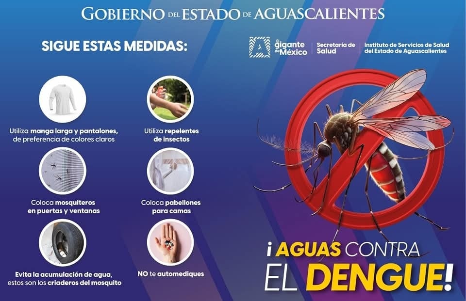 🦟 ⬇️Sigamos estás medidas para evitar el dengue
