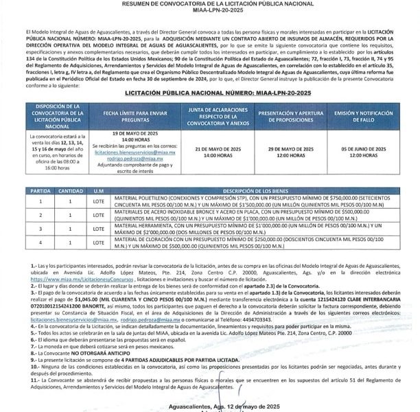 ✅ Te invitamos a participar en las siguientes convocatorias