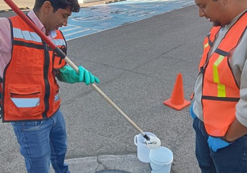 💦👩🏻‍🔬SUPERVISAMOS QUE LAS DESCARGAS SANITARIAS DE NEGOCIOS Y RESTAURANTES ESTÉN DENTRO DE NORMA