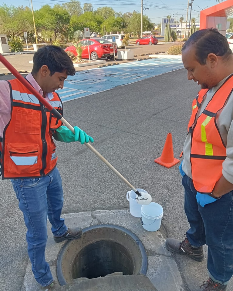 💦👩🏻‍🔬SUPERVISAMOS QUE LAS DESCARGAS SANITARIAS DE NEGOCIOS Y RESTAURANTES ESTÉN DENTRO DE NORMA