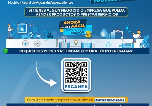 💧👩🏻‍💻TE INVITAMOS A FORMAR PARTE DE NUESTRO PADRÓN DE PROVEEDORES