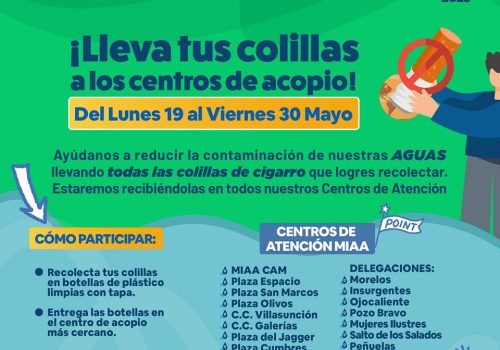 🚬 🚫REALIZAREMOS LA SEGUNDA EDICIÓN “COLILLATÓN” EN EL DÍA MUNDIAL SIN TABACO