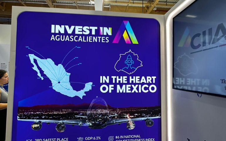 AGUASCALIENTES PRESENTE EN UNA DE LAS FERIAS INTERNACIONALES MÁS IMPORTANTES DE LA INDUSTRIA AEROESPACIAL, EN PARÍS, FRANCIA