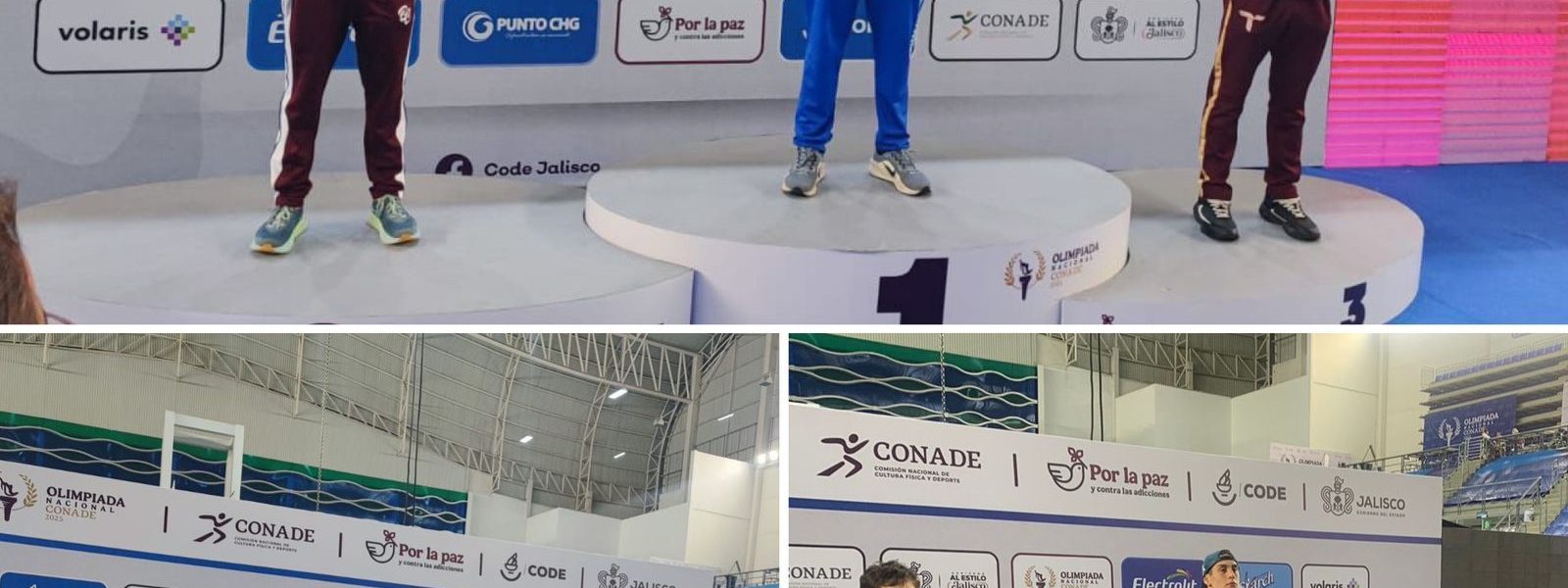 Aguascalientes destaca en natación durante la Olimpiada Nacional 2025