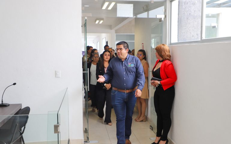 AUTORIDADES MUNICIPALES SUPERVISAN AVANCES DE LOS NUEVOS JUZGADOS CÍVICOS EN JESÚS MARÍA
