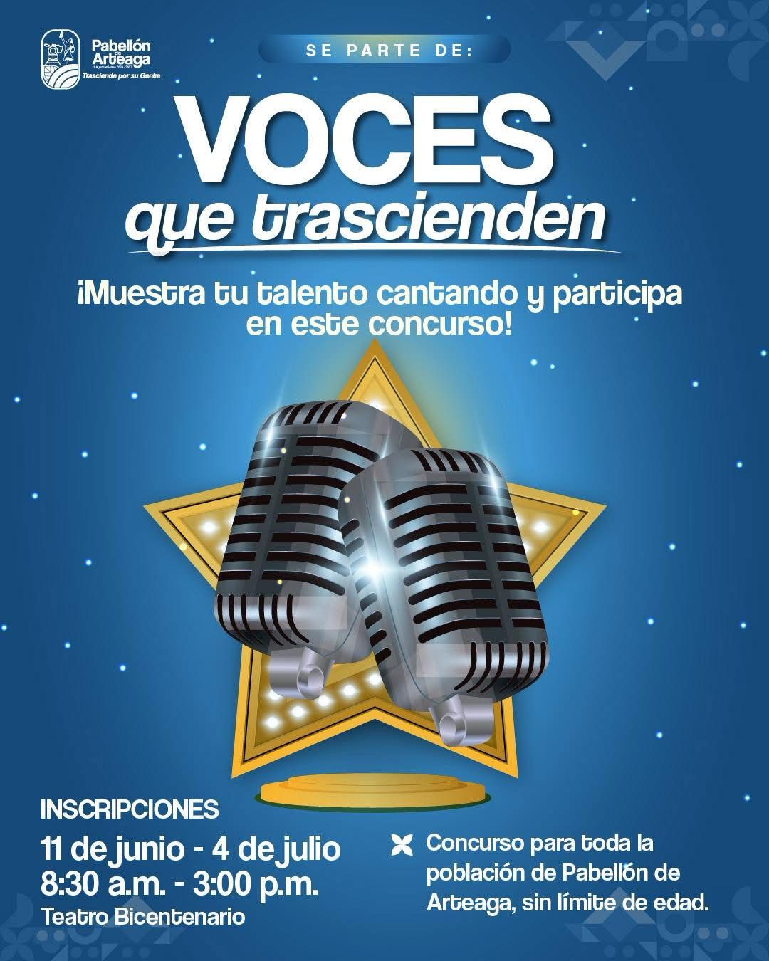 Convocatoria abierta: “Voces que Trascienden”