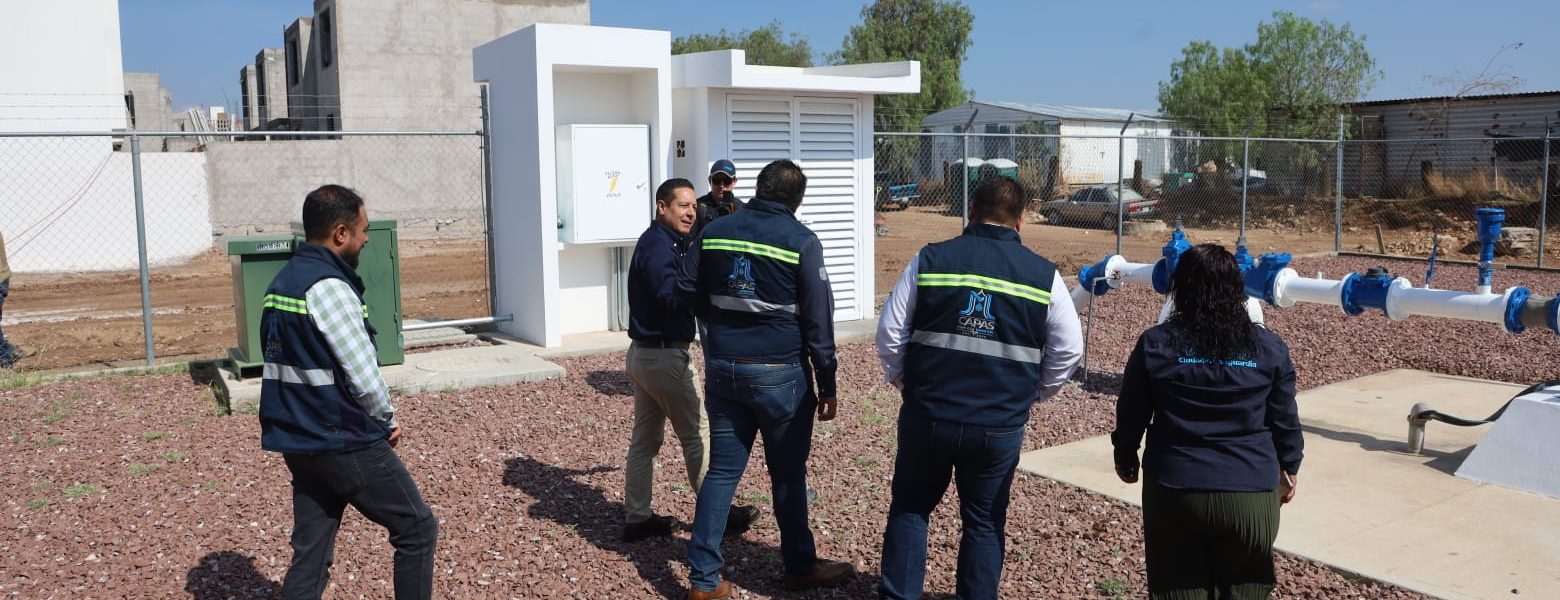 EL POZO DEL FRACCIONAMIENTO LA CARTUJA YA ESTÁ MUNICIPALIZADO