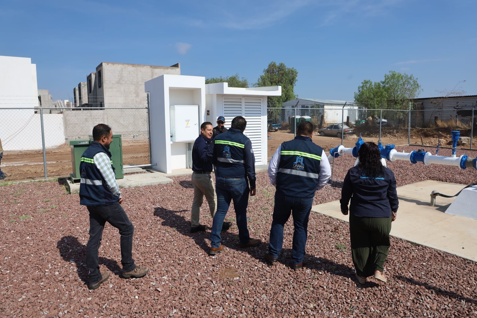 EL POZO DEL FRACCIONAMIENTO LA CARTUJA YA ESTÁ MUNICIPALIZADO