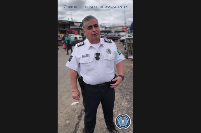 EL SECRETARIO DE SEGURIDAD PÚBLICA DEL ESTADO ACUDE AL CENTRO COMERCIAL AGROPECUARIO JUNTO A LA FUERZA OPERATIVA DE LA POLICIA ESTATAL