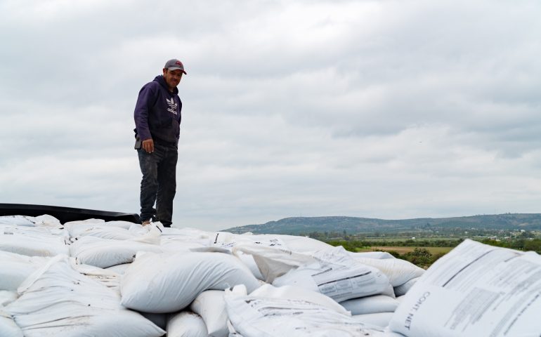 ENTREGAN 38 TONELADAS DE COMPOSTA A PRODUCTORES DE JESÚS MARÍA PARA MEJORAR SUS COSECHAS