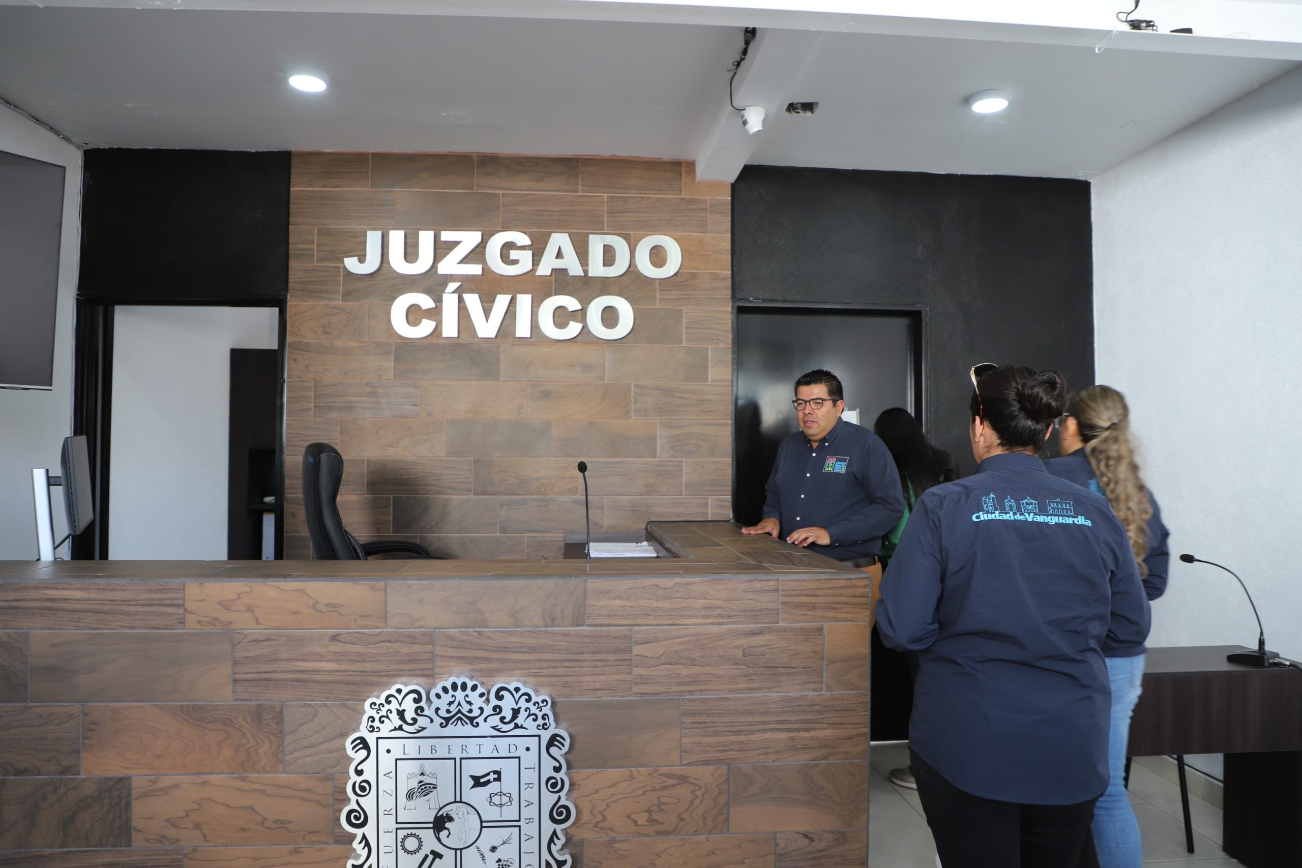 EL PRESIDENTE MUNICIPAL SUPERVISA AVANCE DE LOS NUEVOS JUZGADOS CÍVICOS EN JESÚS MARÍA