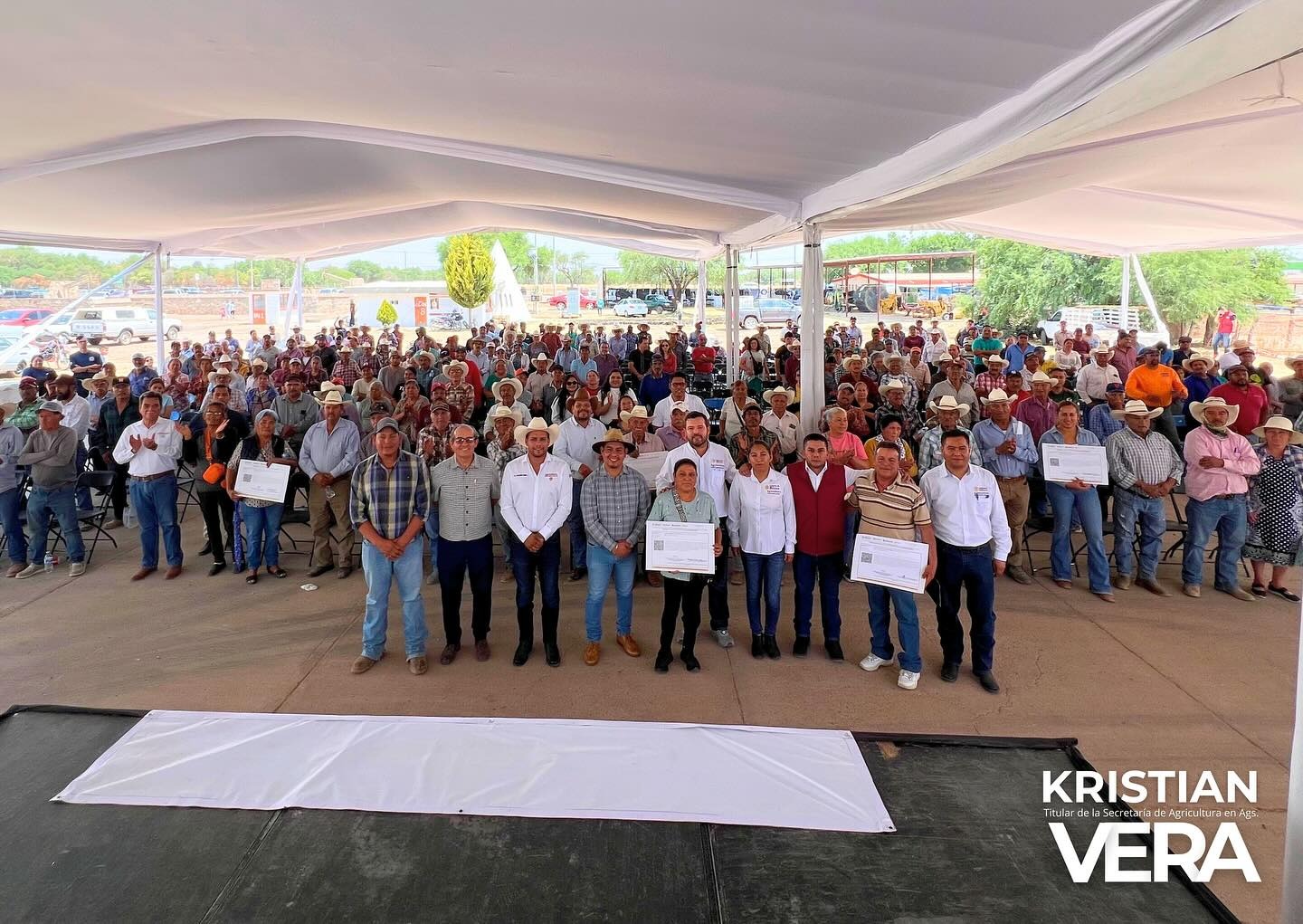 EN MARCHA EN AGUASCALIENTES EL PROGRAMA FERTILIZANTES PARA EL BIENESTAR: SECRETARÍA DE AGRICULTURA EN AGUASCALIENTES
