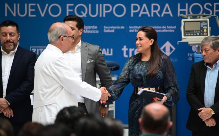 EN UN HECHO SIN PRECEDENTES, TERE JIMÉNEZ ENTREGA NUEVO EQUIPAMIENTO A HOSPITALES