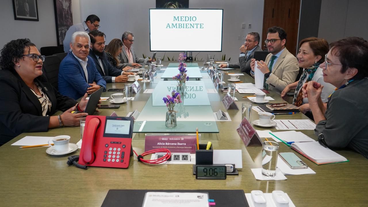 GOBIERNO DEL ESTADO Y SECRETARÍA DE MEDIO AMBIENTE Y RECURSOS NATURALES COLABORAN PARA CONSTRUIR UN FUTURO MÁS SUSTENTABLE
