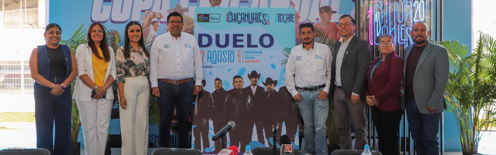 GRUPO DUELO ES EL ARTISTA SORPRESA EN LA FERIA DE LOS CHICAHUALES 2024