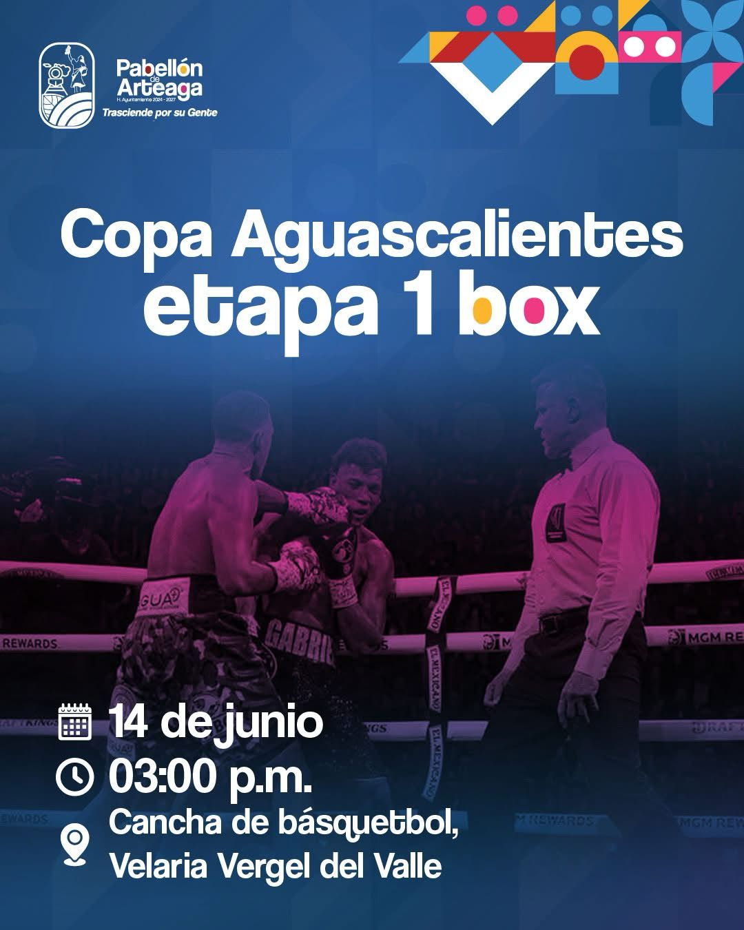 Invitación al Taller de Box en la Unidad Deportiva del CDC