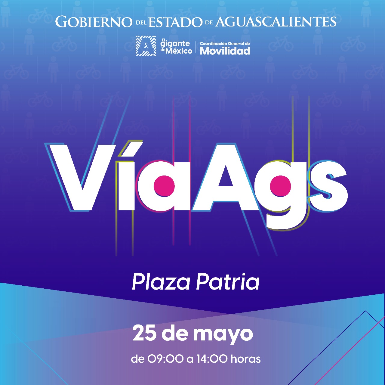 TE INVITAMOS ESTE DOMINGO 25 DE MAYO A DIVERTIRTE EN LA VÍAAGS