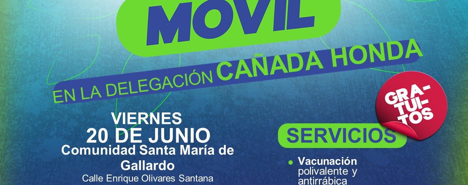 NUEVAS FECHAS DE LA CLÍNICA VETERINARIA MÓVIL EN COMUNIDADES RURALES