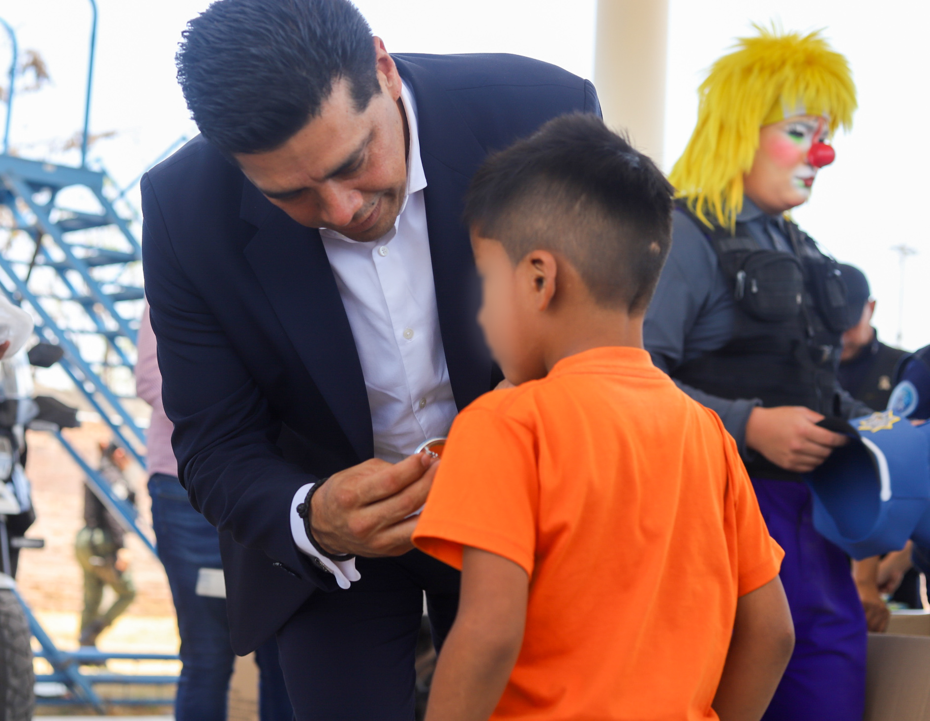 NIÑOS MIGRANTES PARTICIPAN EN FERIA DE PREVENCIÓN DE LA SECRETARÍA DE SEGURIDAD PÚBLICA MUNICIPAL