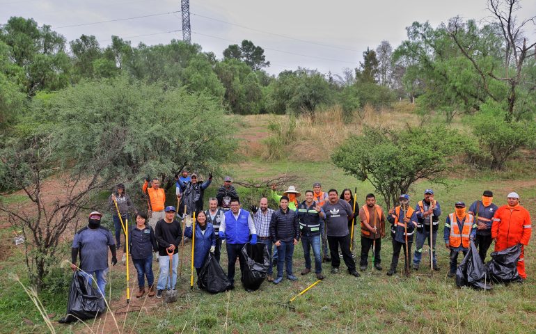 REALIZAN OPERATIVO DE LIMPIEZA PREVENTIVA EN JESÚS MARÍA PARA MITIGAR EFECTOS DE LAS LLUVIAS