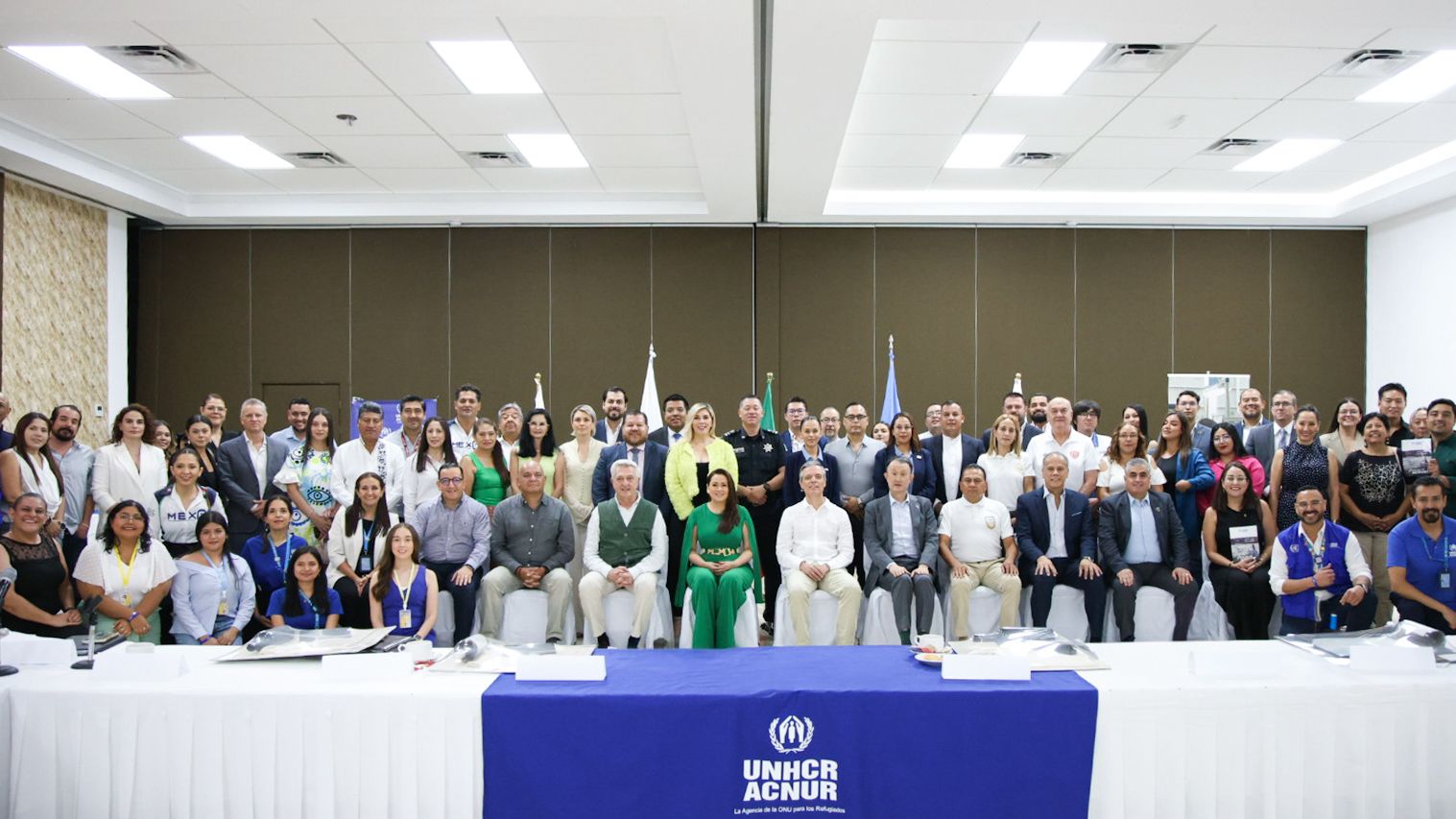 RECONOCE EL ALTO COMISIONADO DE LAS NACIONES UNIDAS EL TRABAJO QUE REALIZA AGUASCALIENTES EN BENEFICIO DE LOS REFUGIADOS
