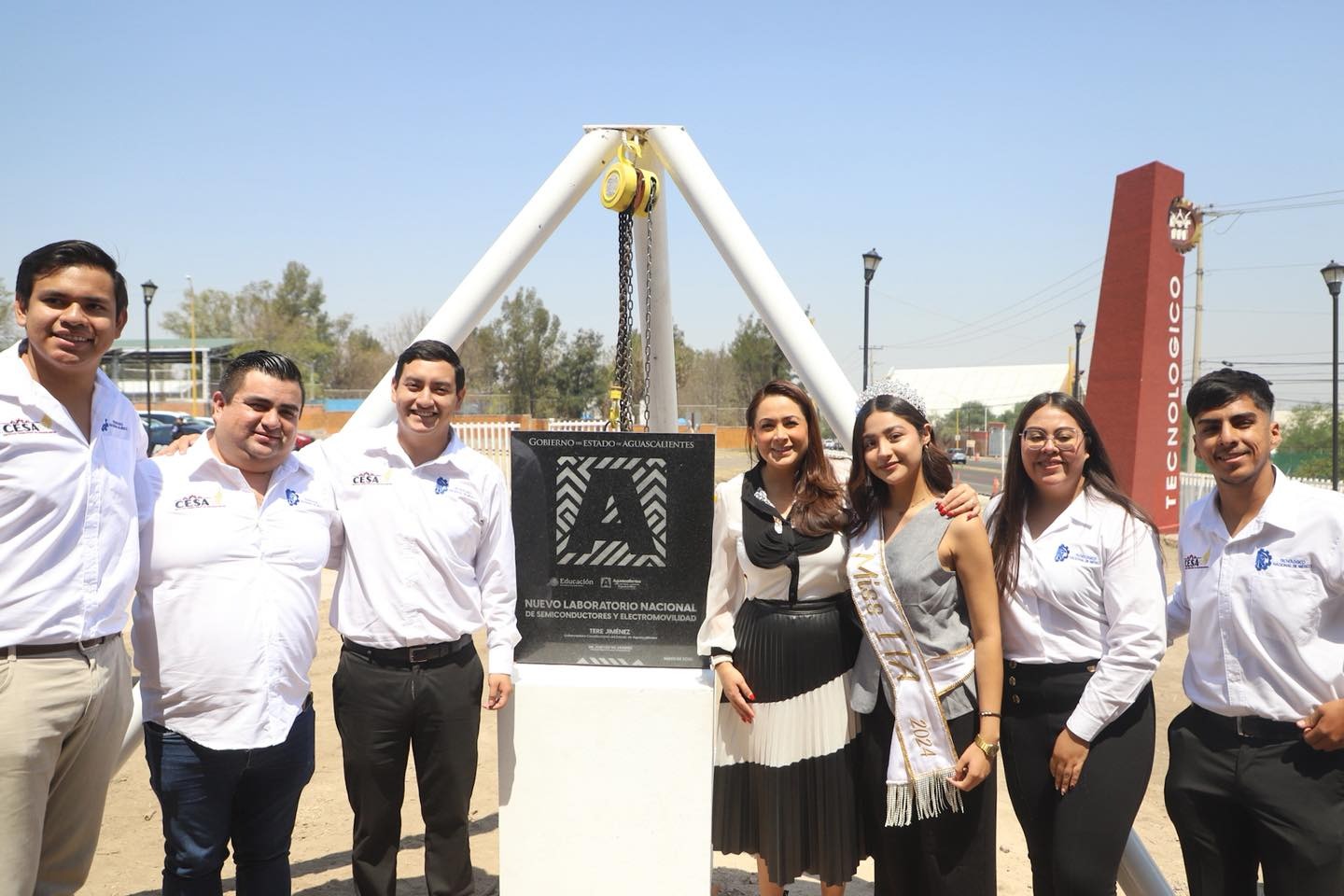 TERE JIMÉNEZ DIO INICIO A LA CONSTRUCCIÓN DEL LABORATORIO NACIONAL DE SEMICONDUCTORES Y ELECTROMOVILIDAD EN EL INSTITUTO TECNOLÓGICO DE AGUASCALIENTES