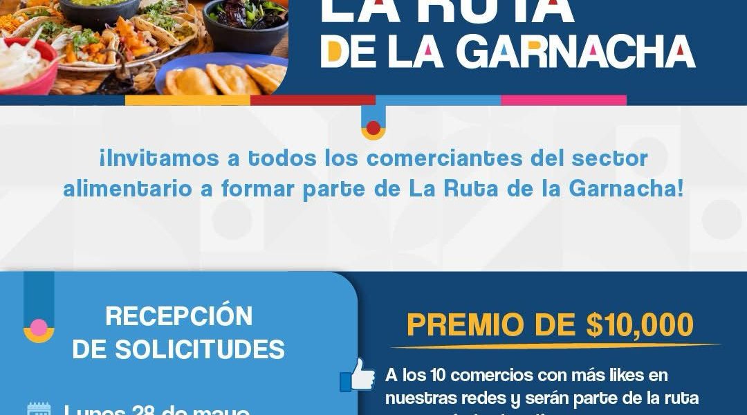 ¡Participa en La Ruta de la Garnacha! 🌮🍔🍟