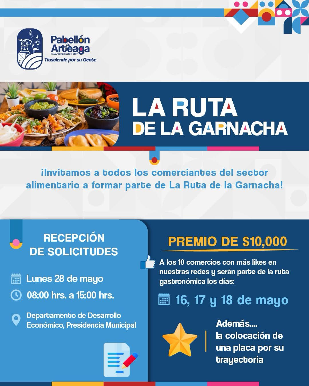 ¡Participa en La Ruta de la Garnacha! 🌮🍔🍟