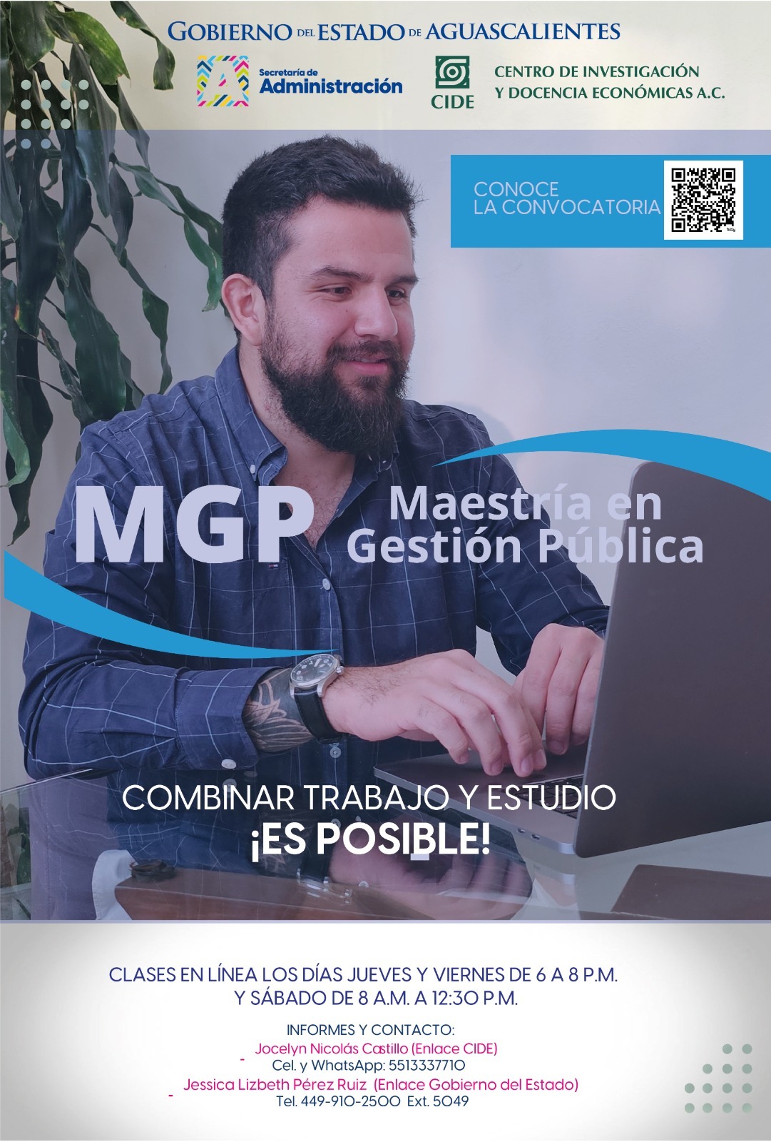 ABREN CONVOCATORIA PARA MAESTRÍA EN GESTIÓN PÚBLICA EN AGUASCALIENTES