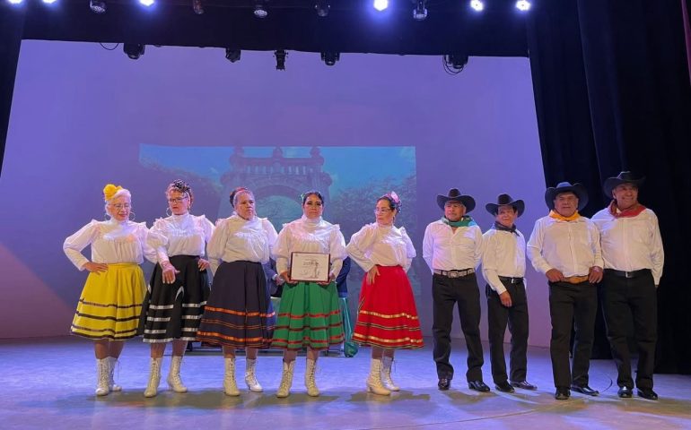 El día de ayer se celebró el primer “Encuentro Estatal de Danza Folclórica de los Adultos Mayores”.💃