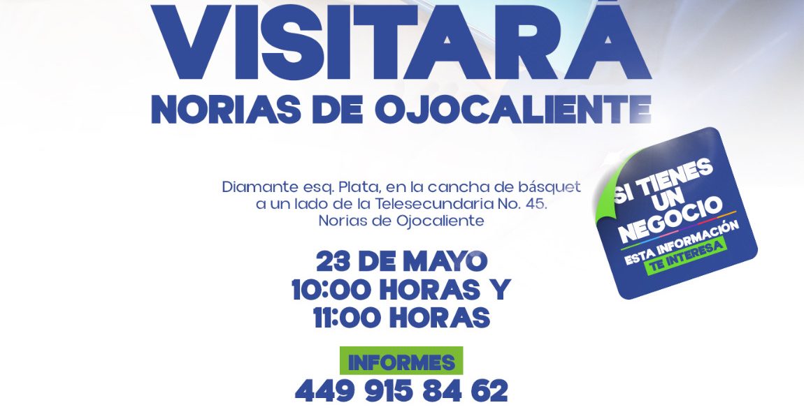 IMPARTIRÁ COORDINACIÓN DE SALUD MUNICIPAL CURSOS DE REGULACIÓN SANITARIA EN NORIAS DE OJOCALIENTE