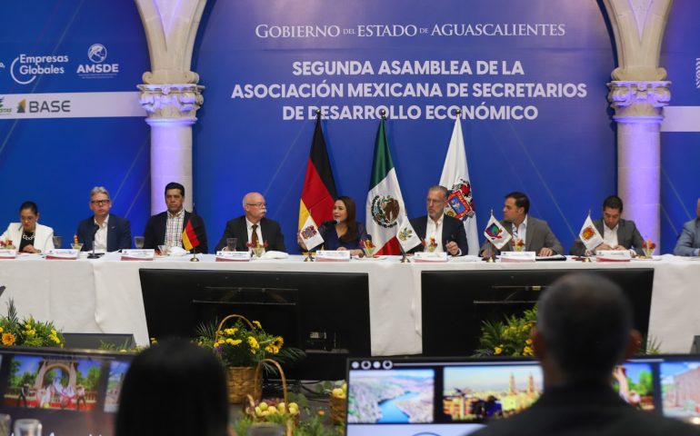 SECRETARIOS DE DESARROLLO ECONÓMICO SE REÚNEN EN AGUASCALIENTES PARA DARLE RUMBO A LA ECONOMÍA DEL PAÍS