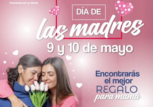 Ya está listo el Tianguis del Día de las Madres en el Jardín Principal! 🎁🌸