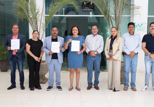 🤝✨ Firma de Convenio entre el Ayuntamiento de Pabellón de Arteaga y CONALEP